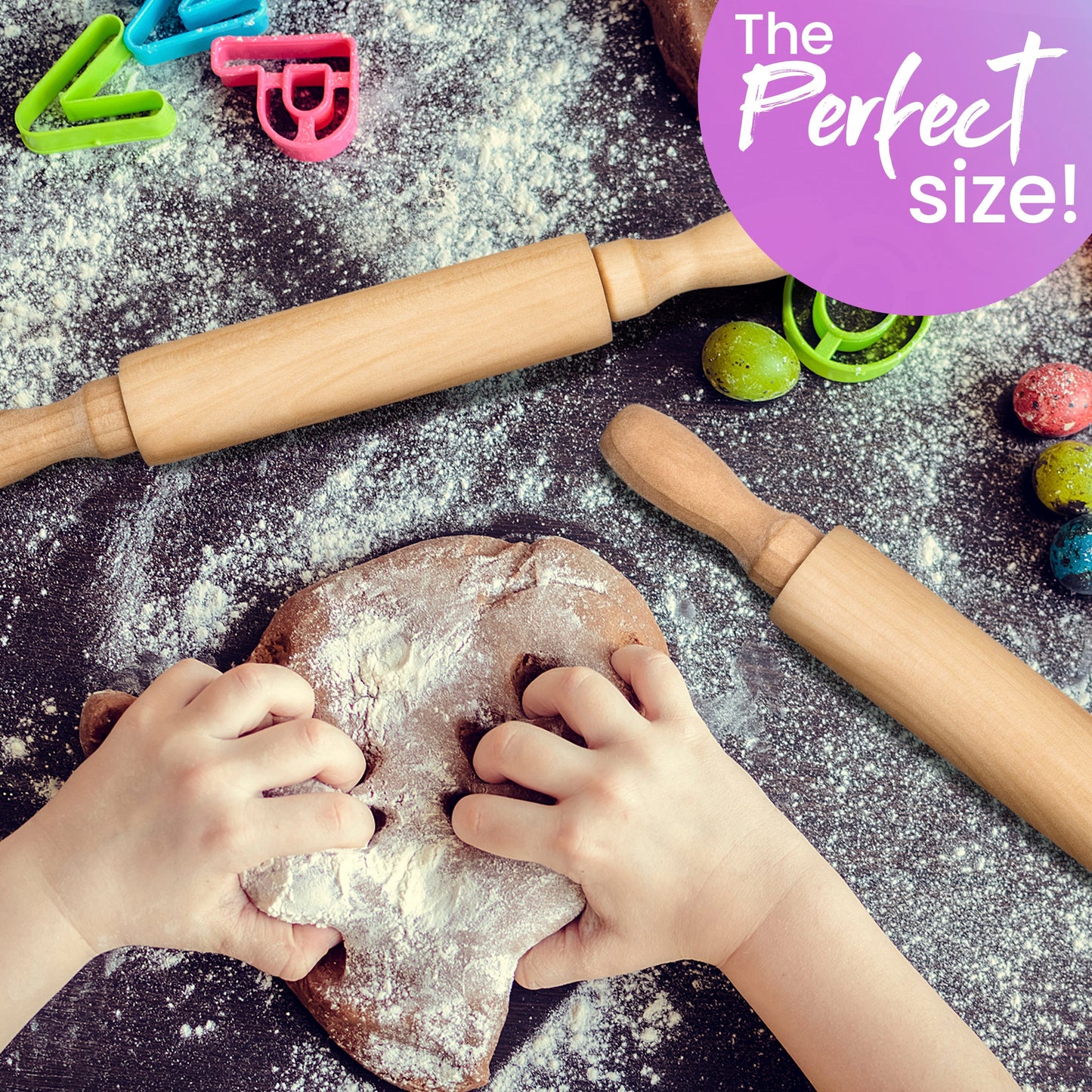 Mini Rolling Pin - 6 pack