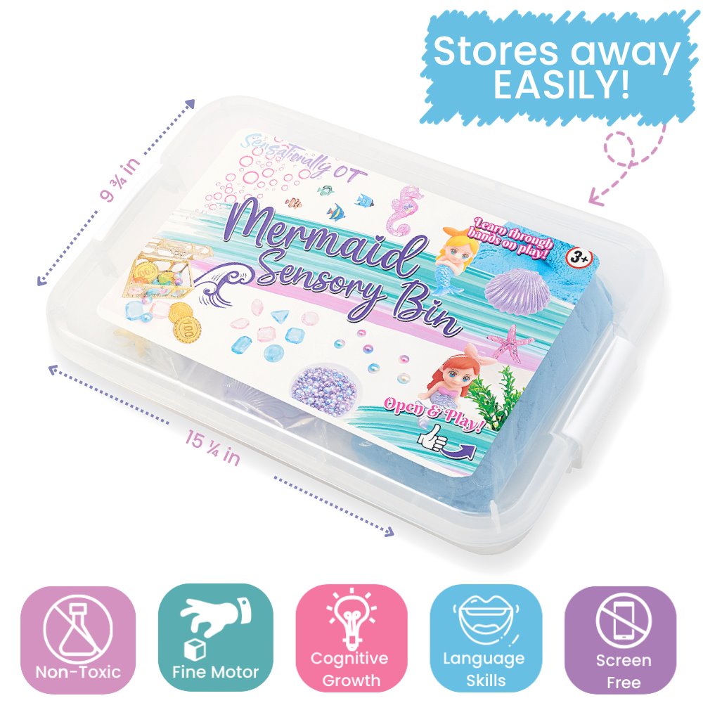 Mermaid Sensory Sand BIN