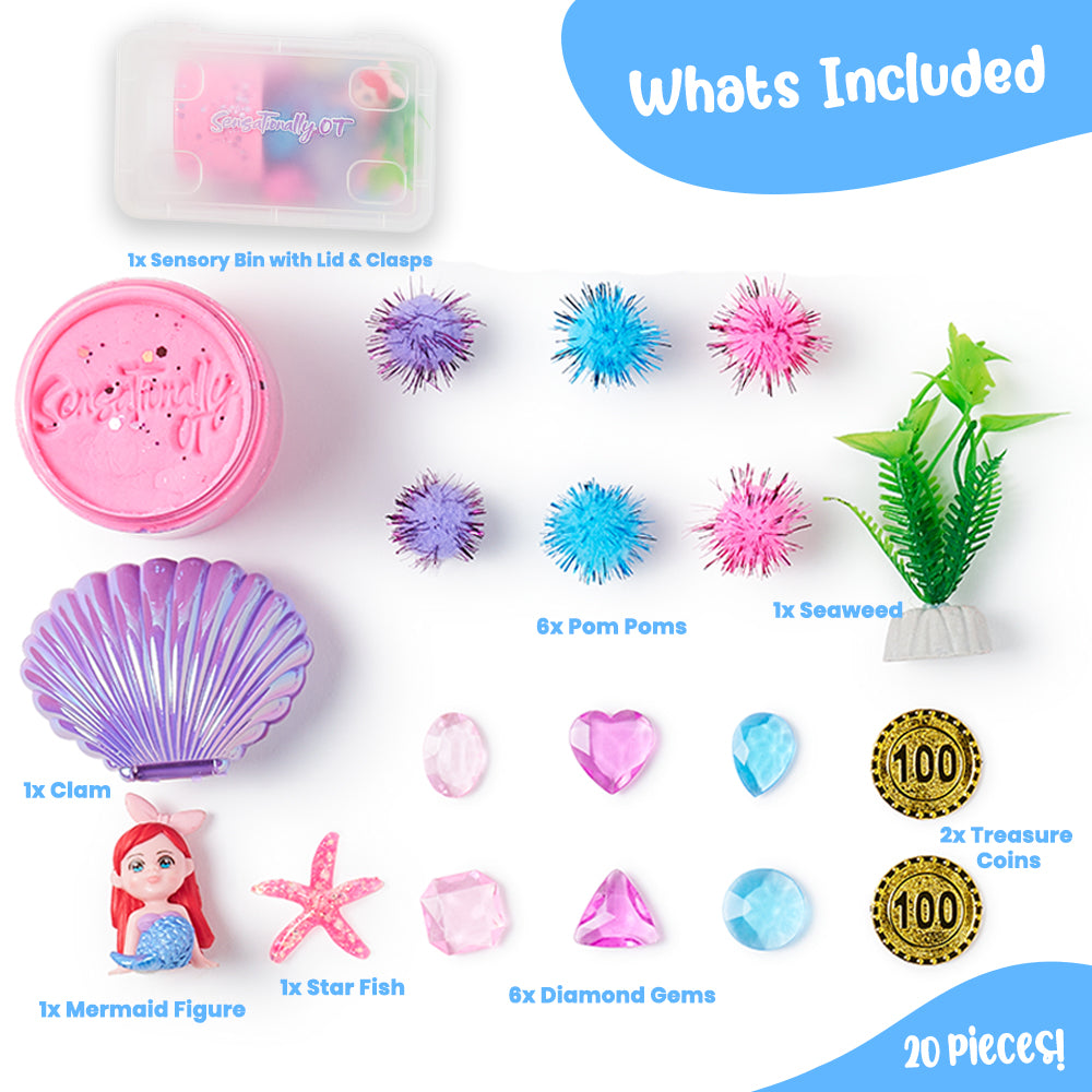 Mini Mermaid Sensory Dough Kit