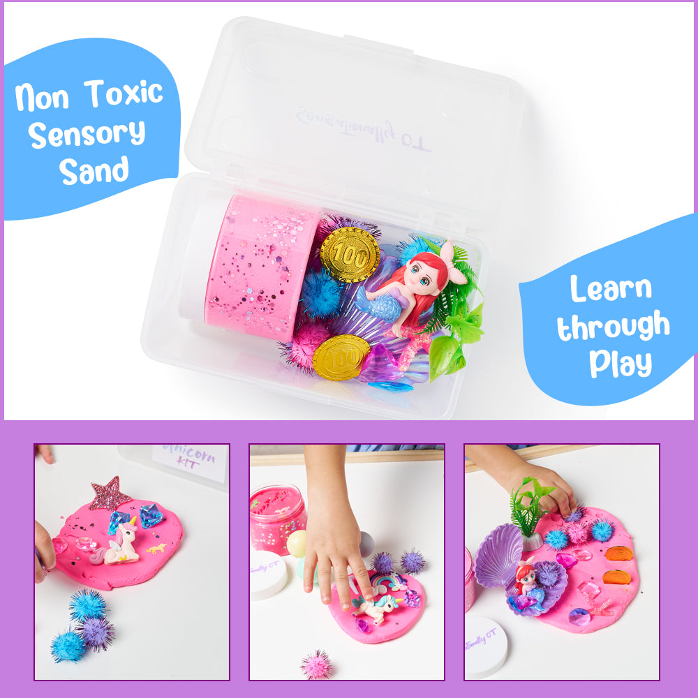 Mini Unicorn Sensory Dough Kit