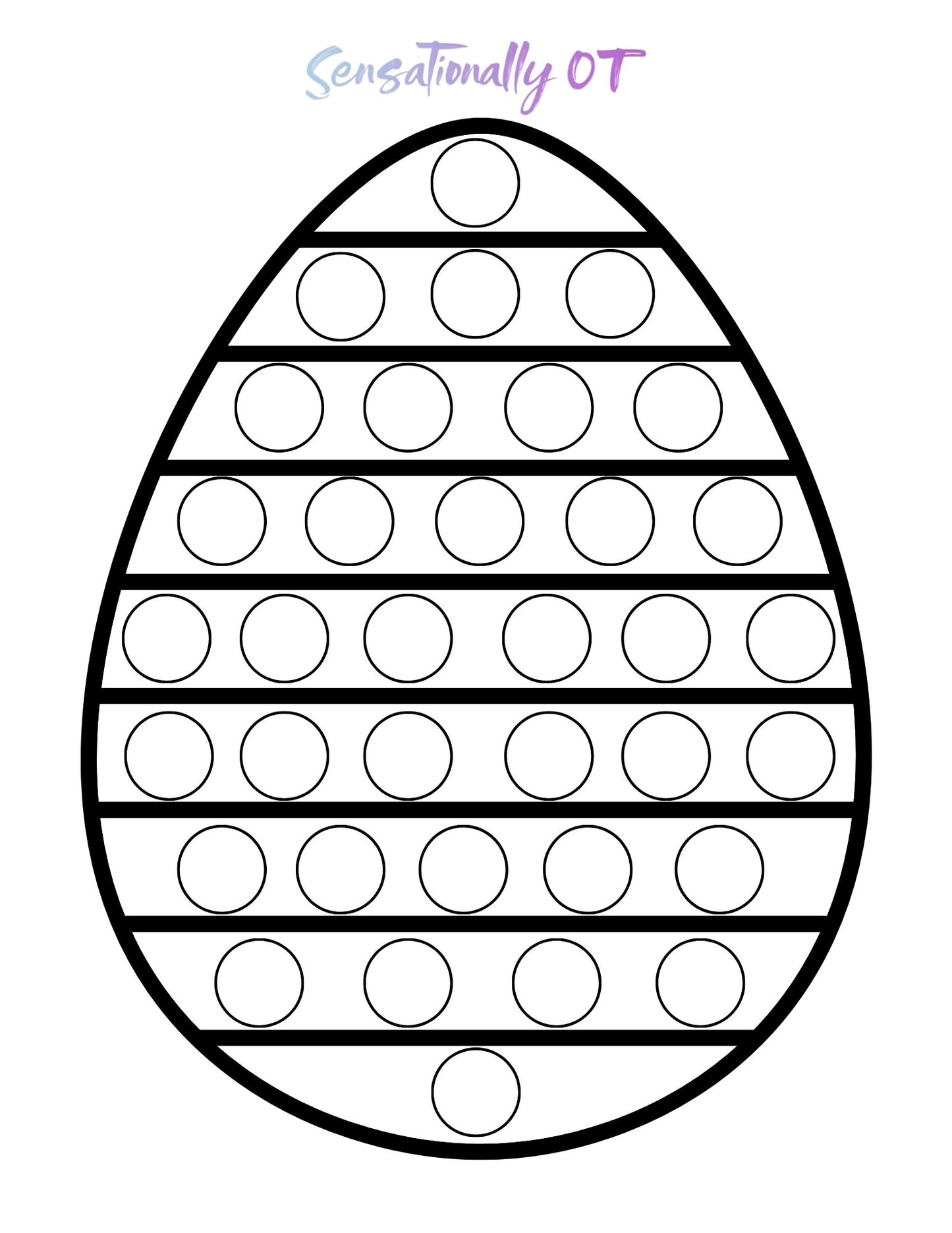Egg Painting Activity - Free Download