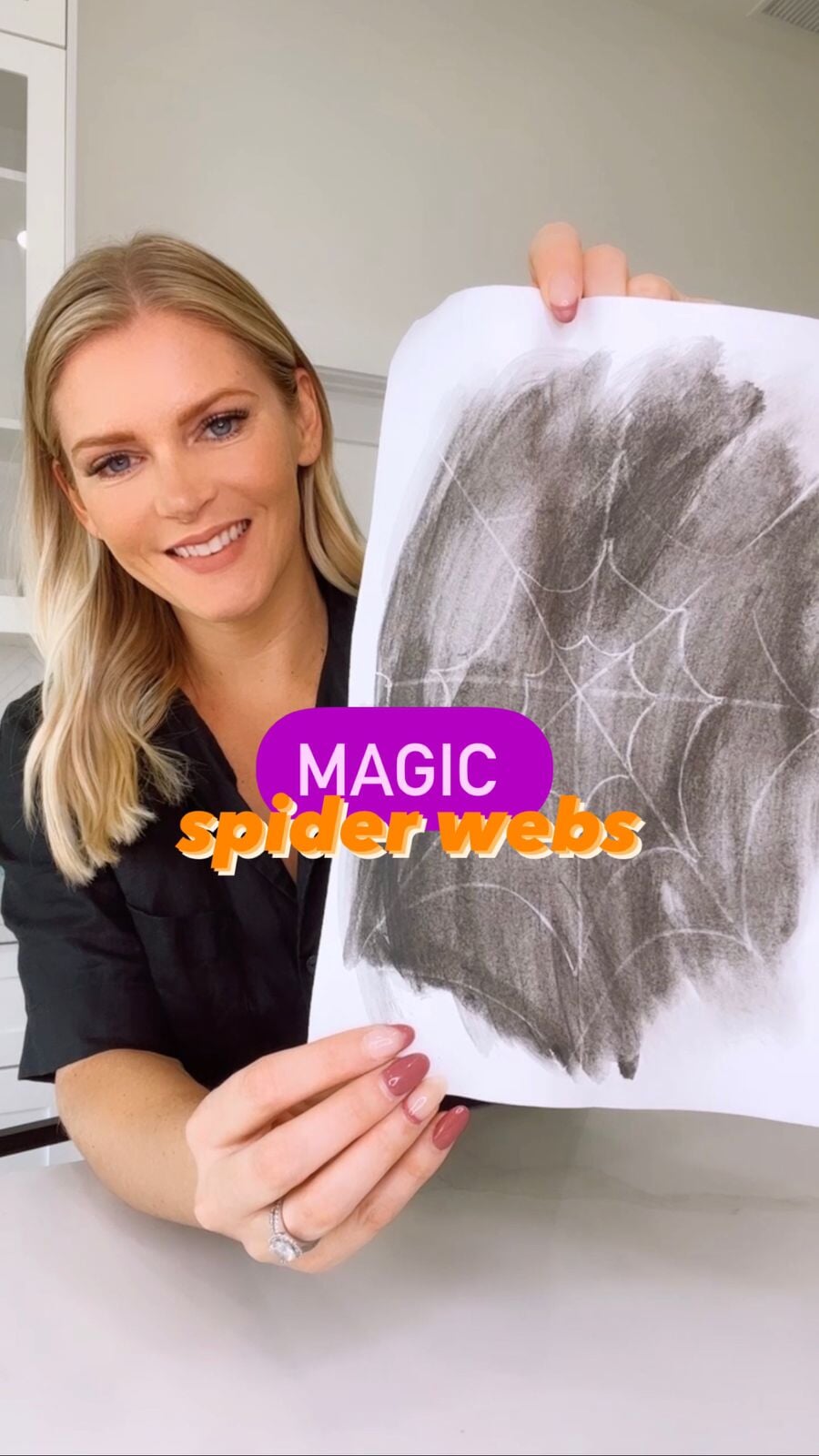 Magic Spider Web Painting Activity Kit