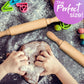 Farm Dough and Rolling Pins Set