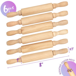 Mini Rolling Pin - 6 pack