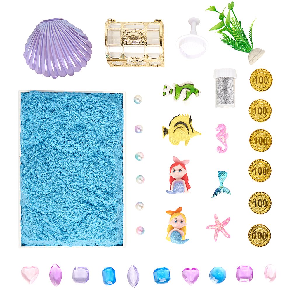 Mermaid Sensory Sand BIN – Sensationally OT