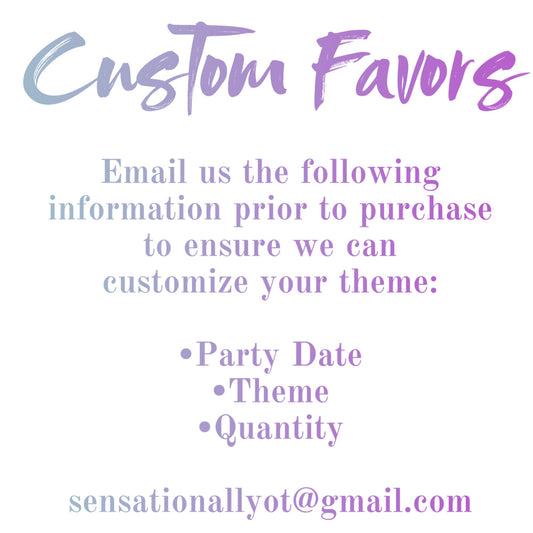 Custom Favor Jars